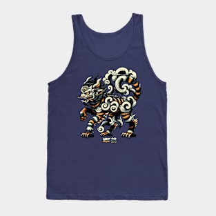 Nue Yokai Legend Tee: Mythical Japanese Beast Art Tank Top